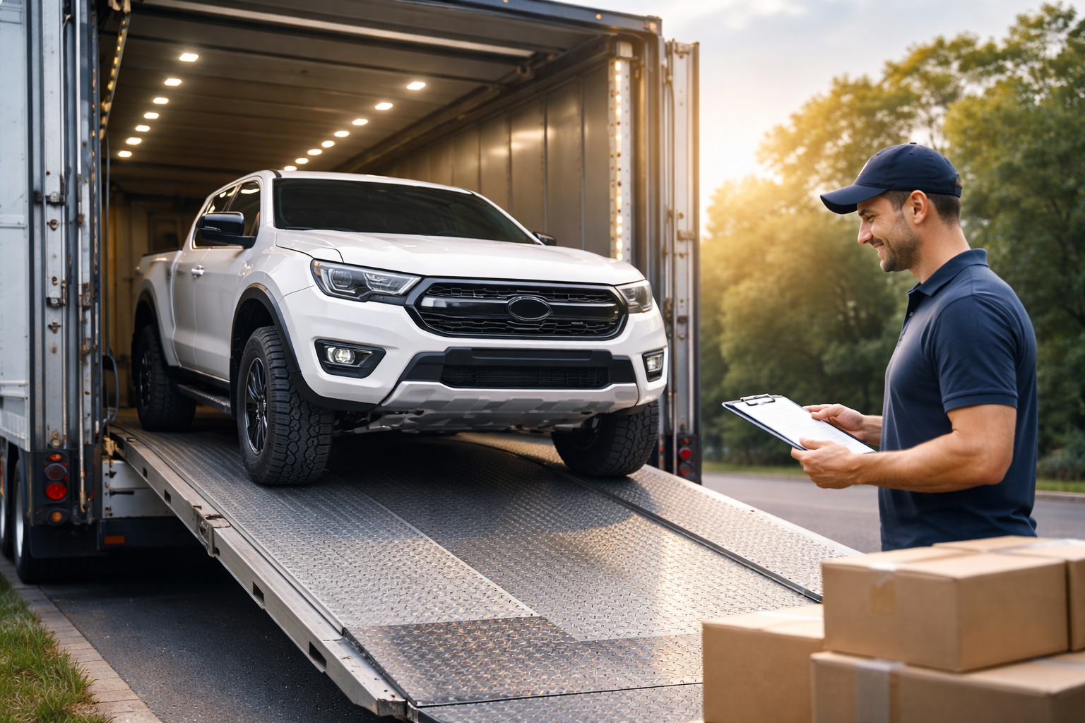 Safe vehicle delivery across the United Kingdom